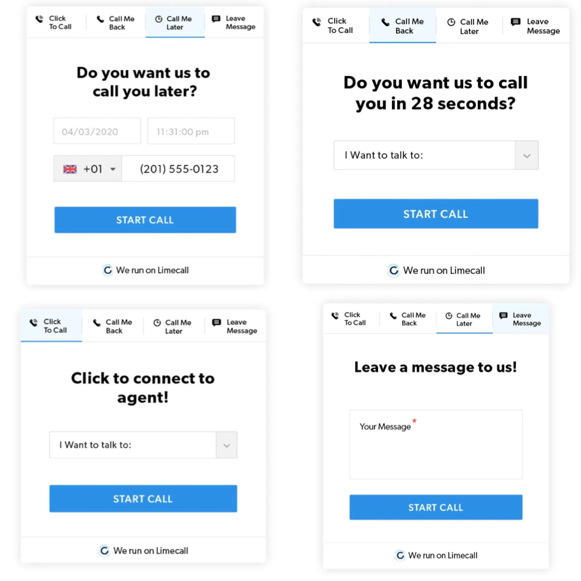 Limecall — Screenshots 1