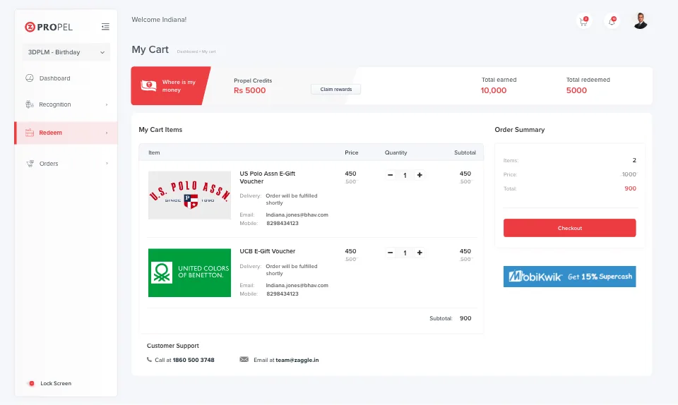 Zaggle Propel — Screenshots 4