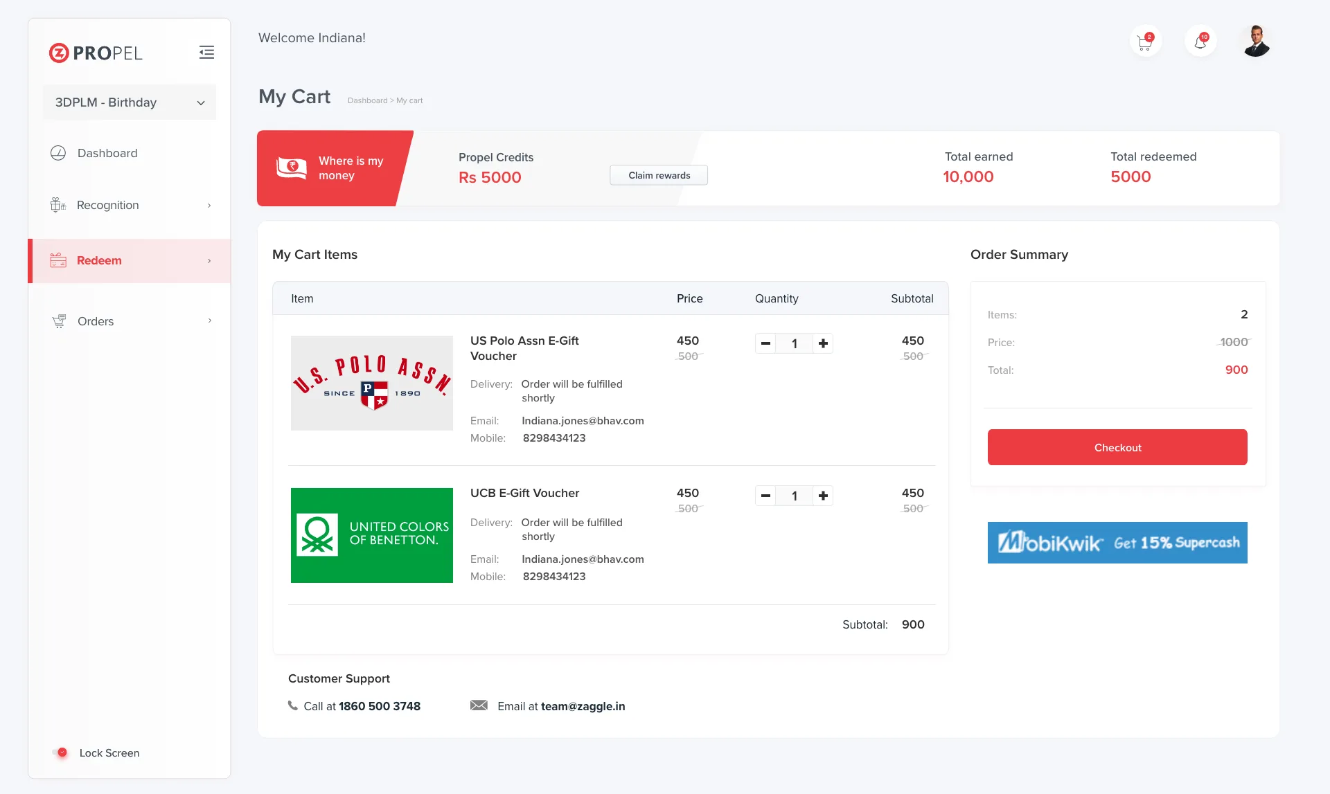 Zaggle Propel — Screenshots 5