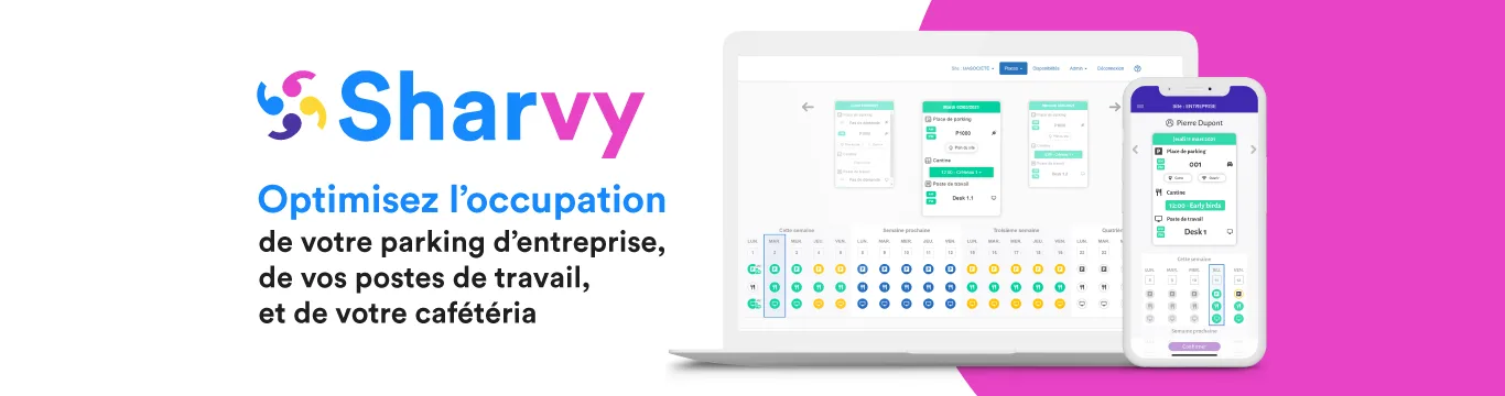 Sharvy — Digital solution for parking, offices and canteen management
