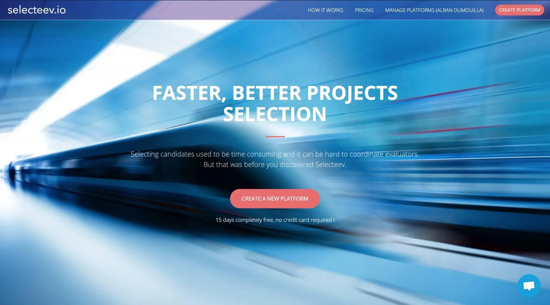 Selecteev — Efficient solution for selecting projects or candidates