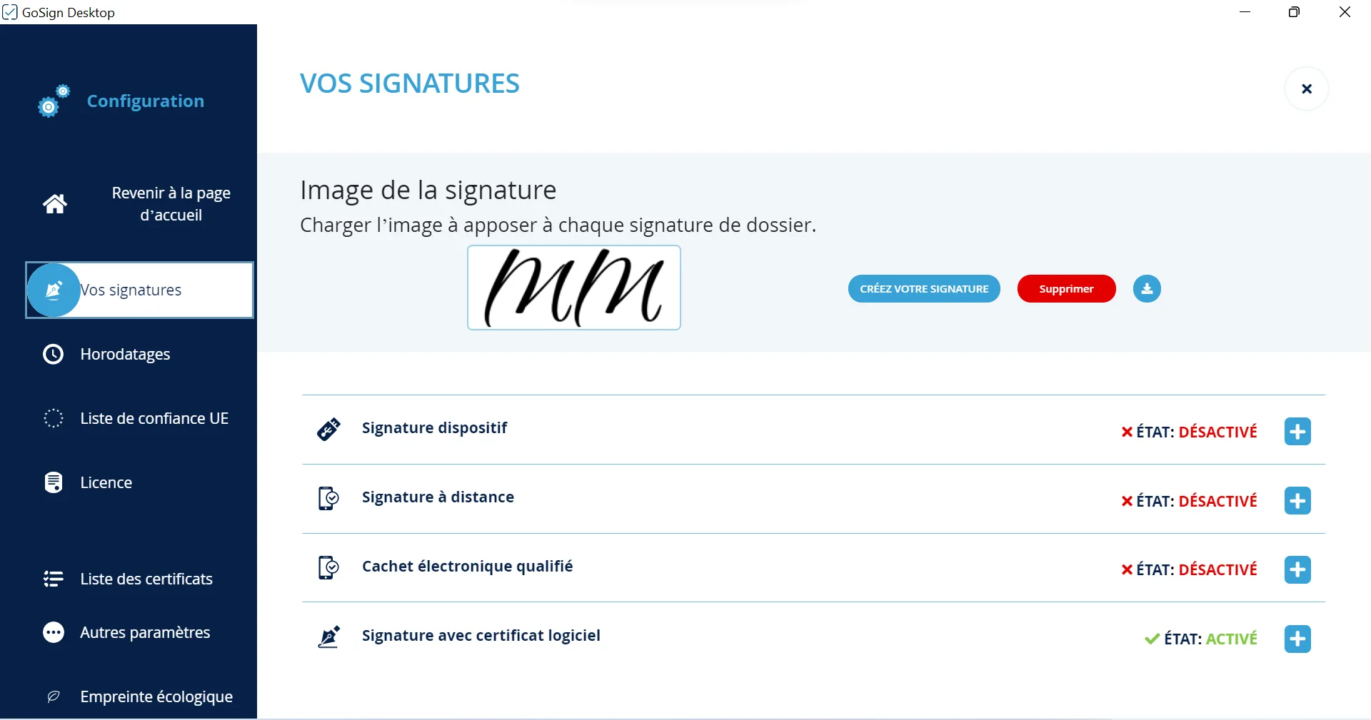 GoSign — Captures d'écran 2