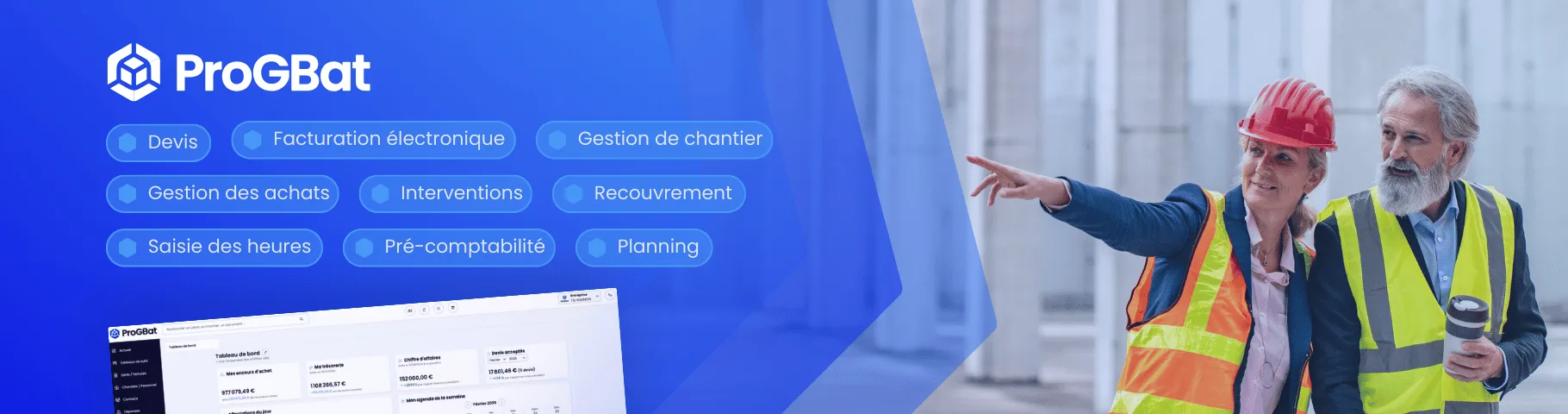 ProGBat — Efficient Project Management for Construction Professionals