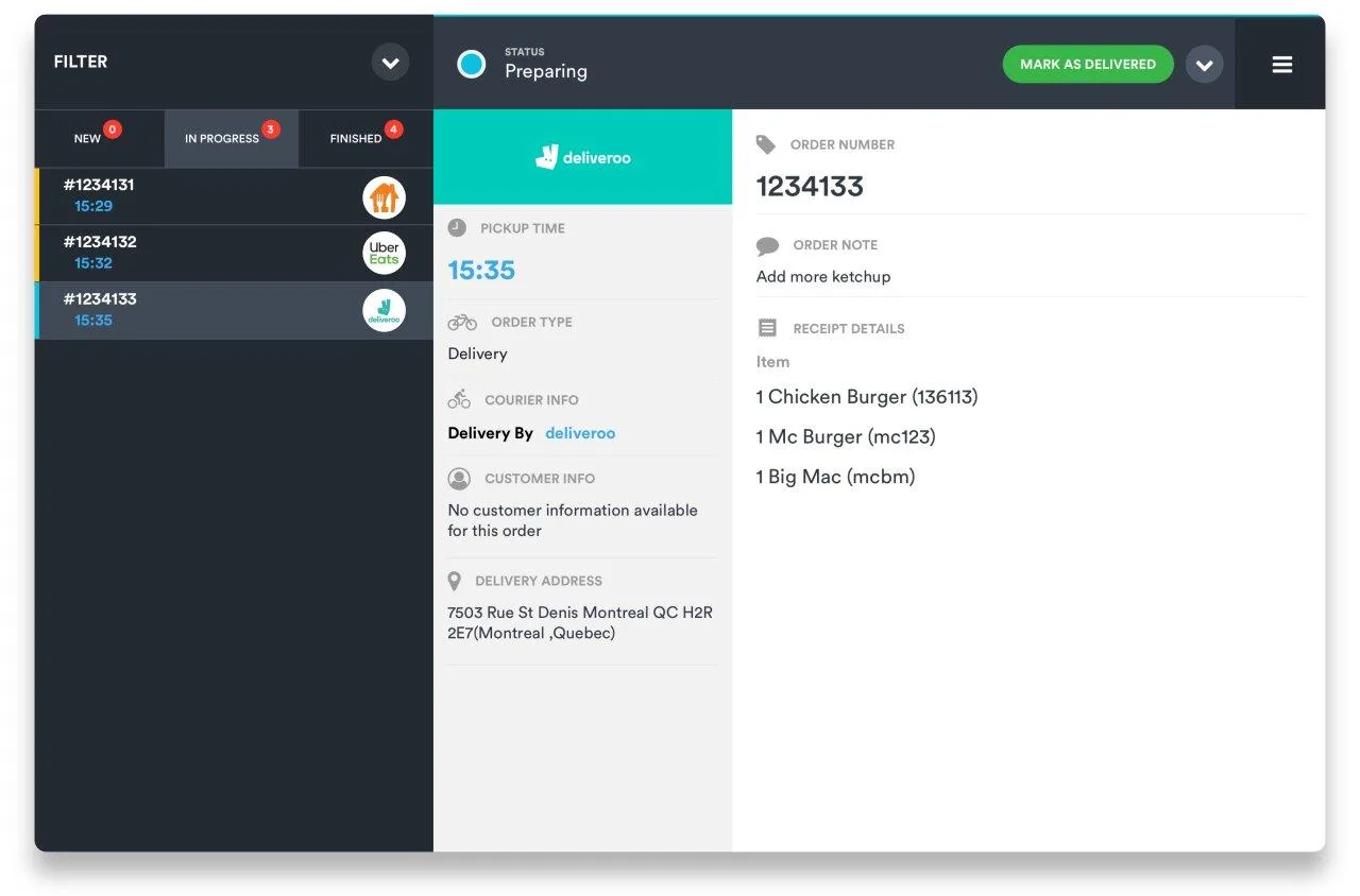 Deliverect — Screenshots 1