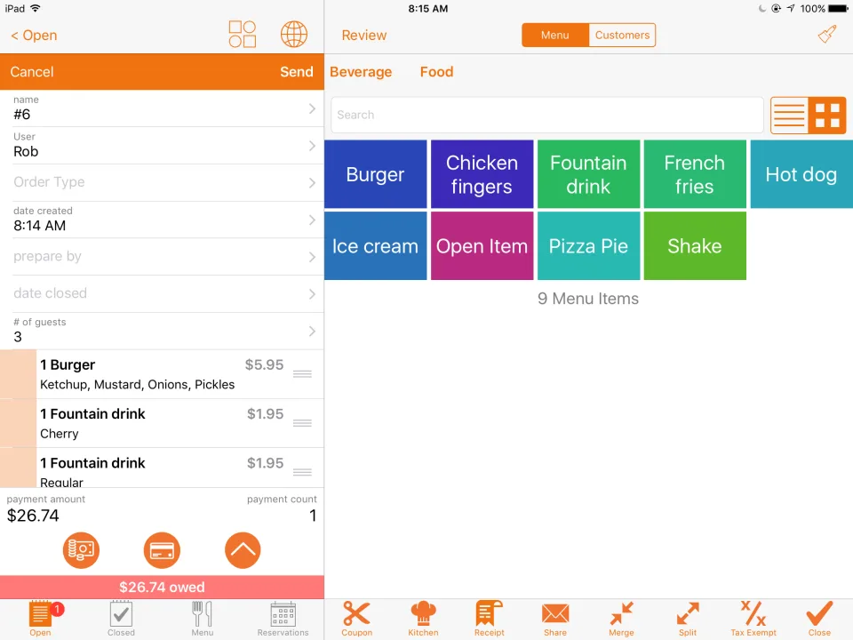 Ambur POS — Screenshots 2