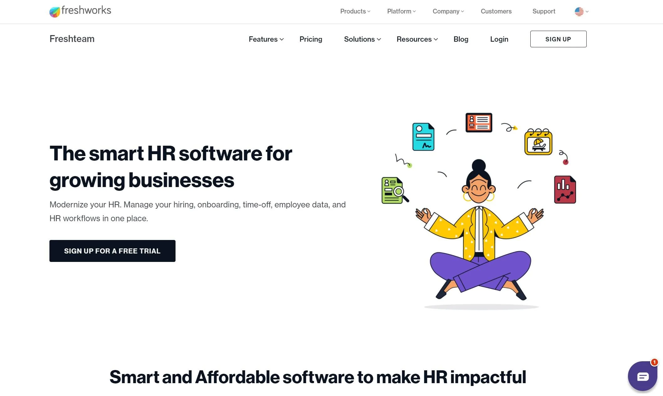 Freshteam — The smart HR Software for growing businesses