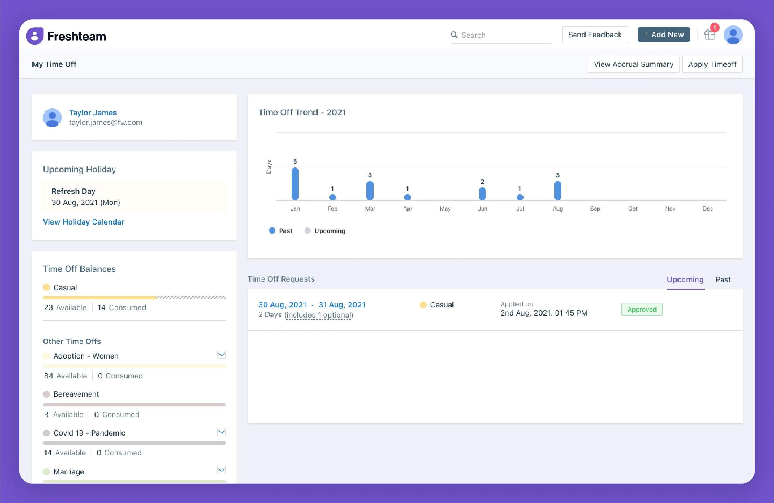 Freshteam — Screenshots 5