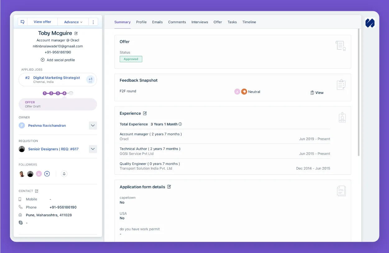 Freshteam — Screenshots 7