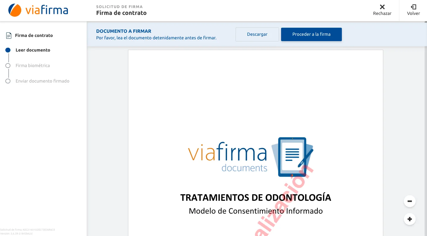 Viafirma — Capturas de pantalla 2