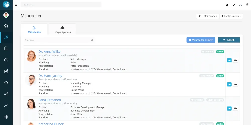 Staffboard — Screenshots 3