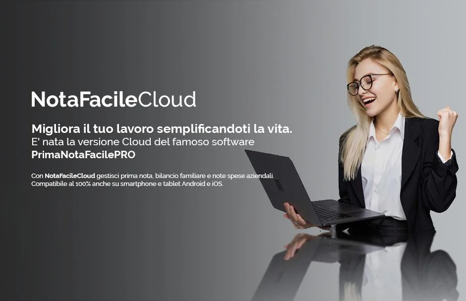 NotaFacile — Gestione prima nota, bilancio e spese familiari