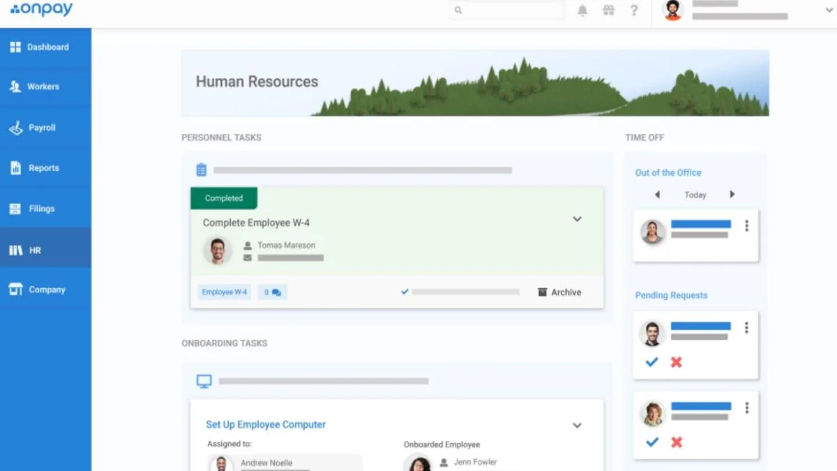 OnPay CRM — Screenshots 3
