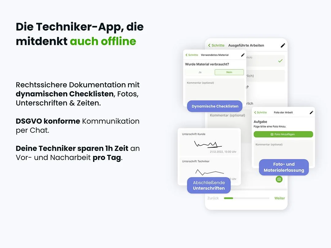 mfr® Field Service Management — Screenshots 2