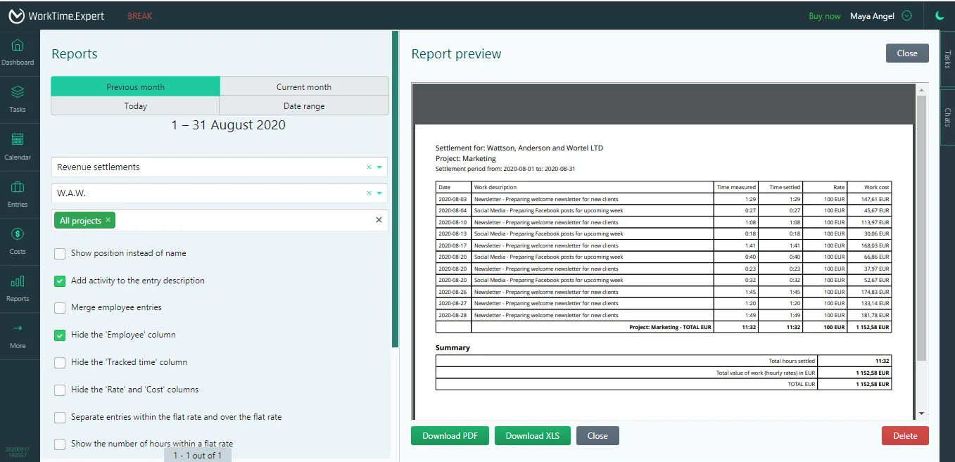 Worktime Expert — Screenshots 3