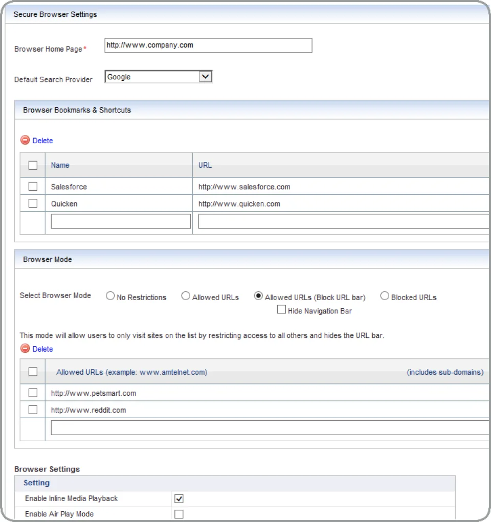 Amtel TEM Solution — Screenshots 3
