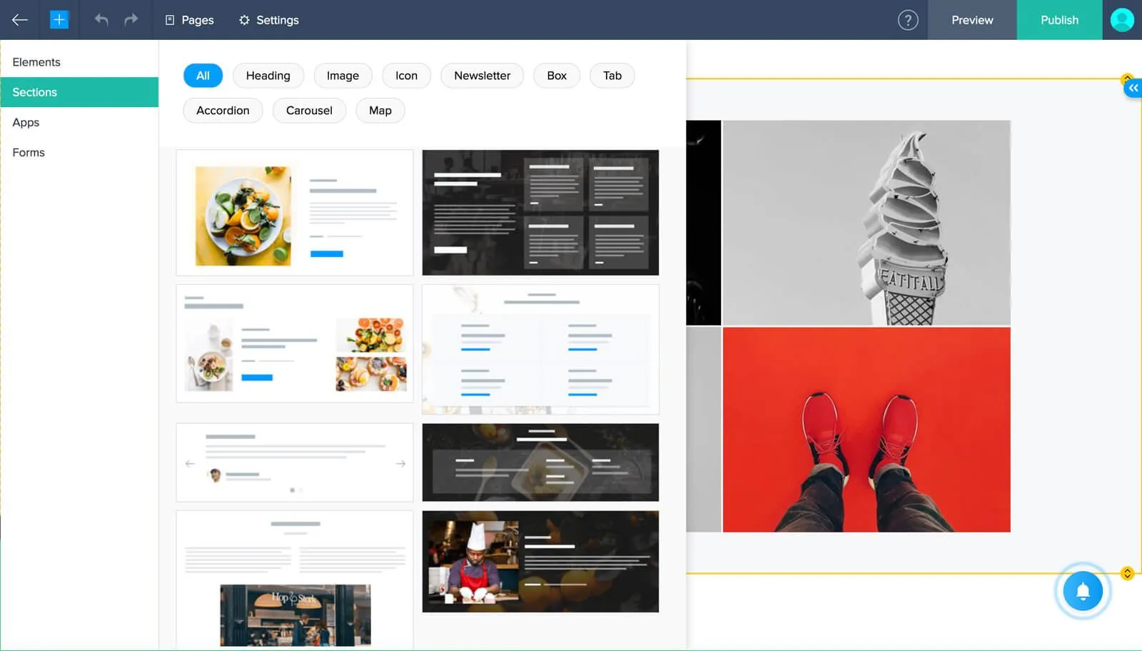 Zoho Sites — Screenshots 1