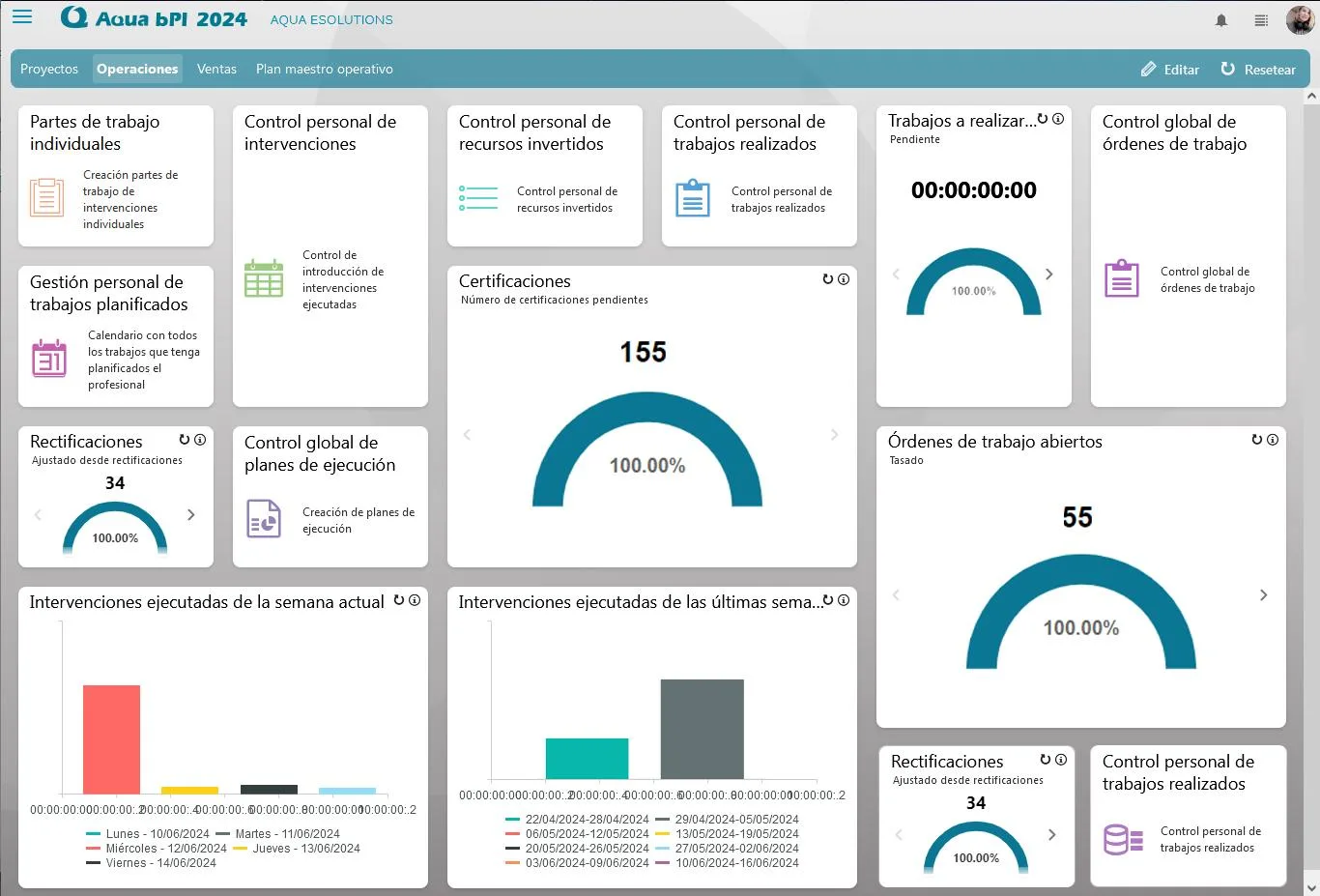 Aqua Project & Services — Screenshots 1