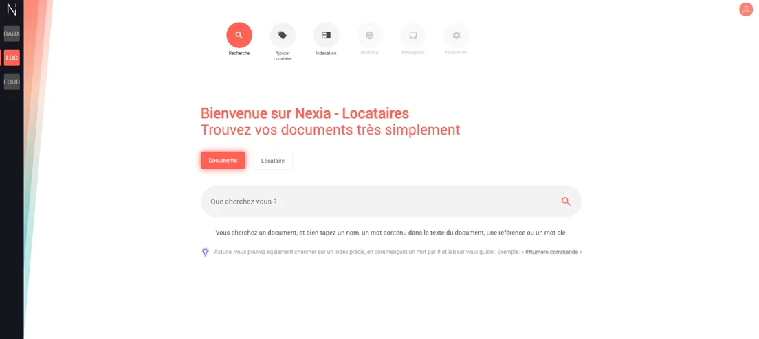 NEXIA — Captures d'écran 1