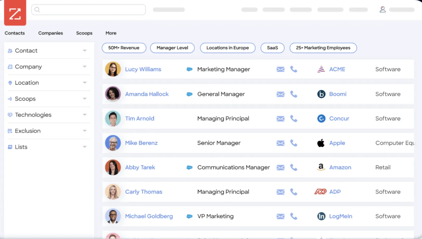 ZoomInfo — Screenshots 2
