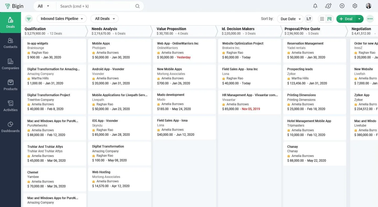 Bigin by Zoho CRM — Screenshots 3