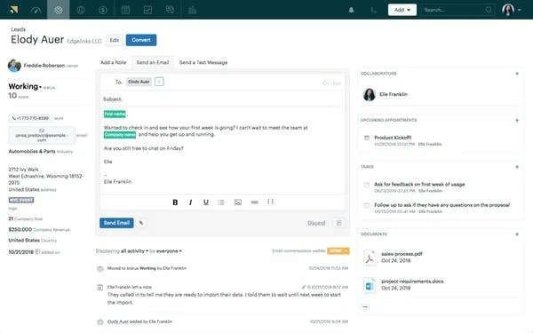 Zendesk Sell — Screenshots 3