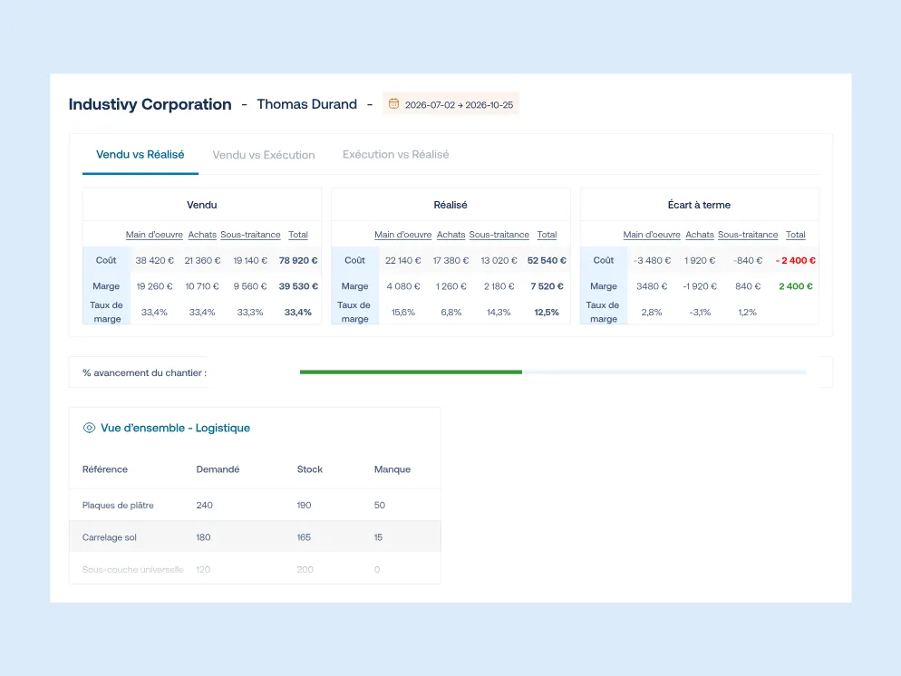 myB2O BTP — Screenshots 2