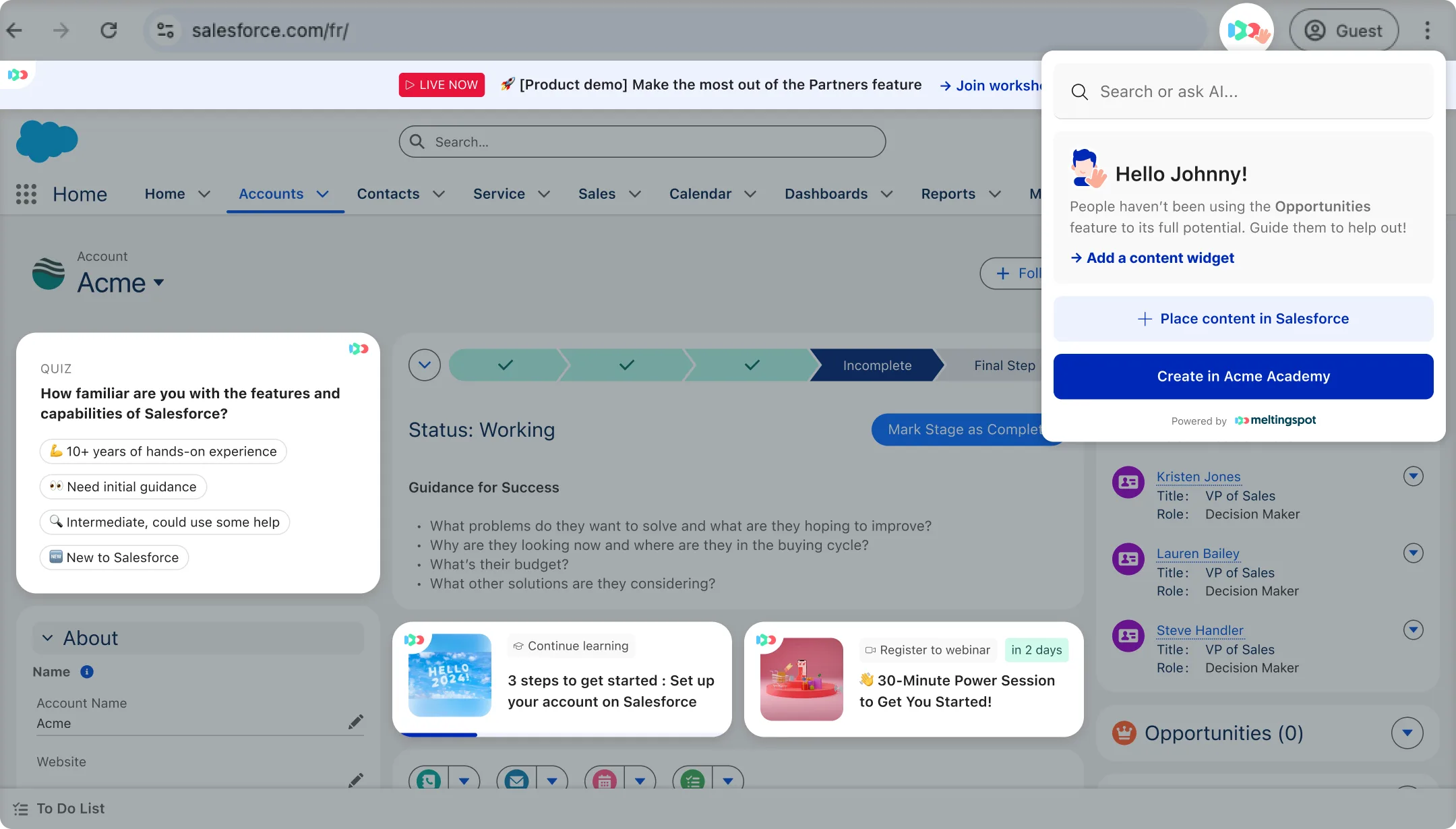 MeltingSpot — Screenshots 1
