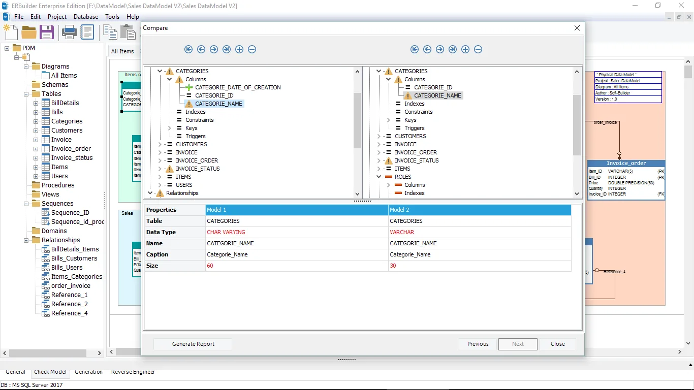 ERBuilder Data Modeler — Screenshots 5