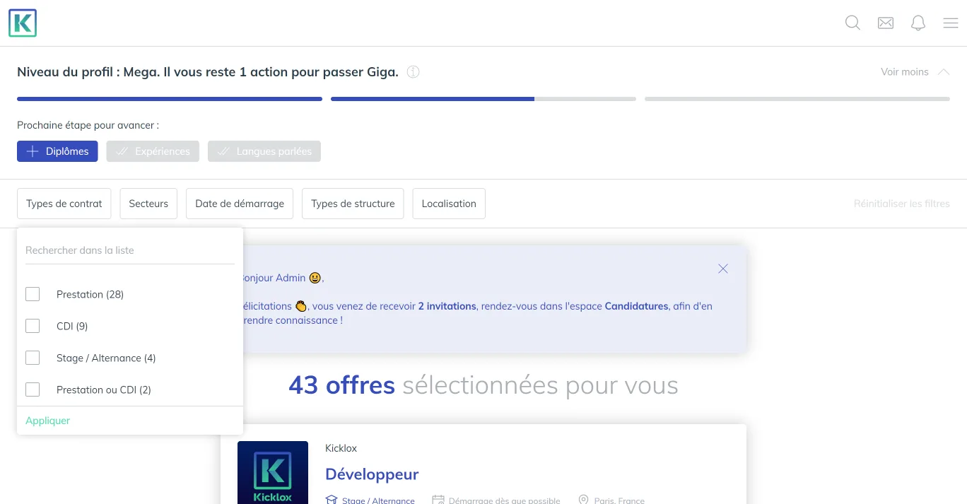 Kicklox Platform — Screenshots 2