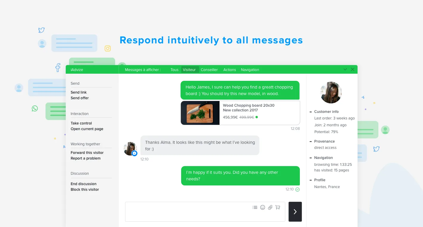 iAdvize — Screenshots 2