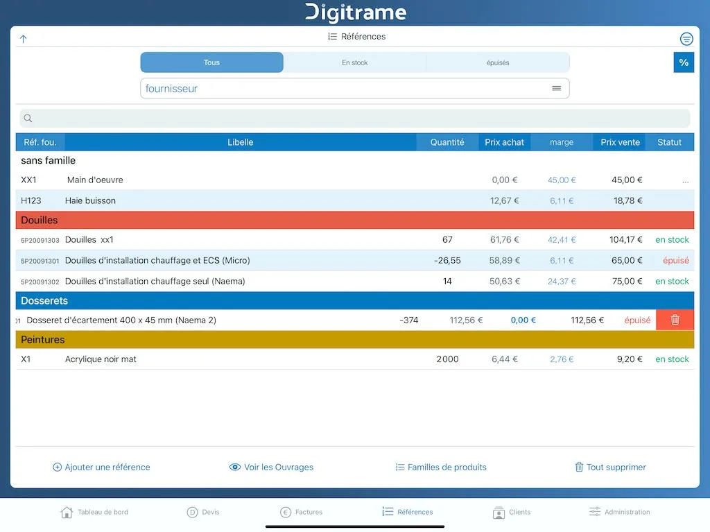 Digitrame — Captures d'écran 1