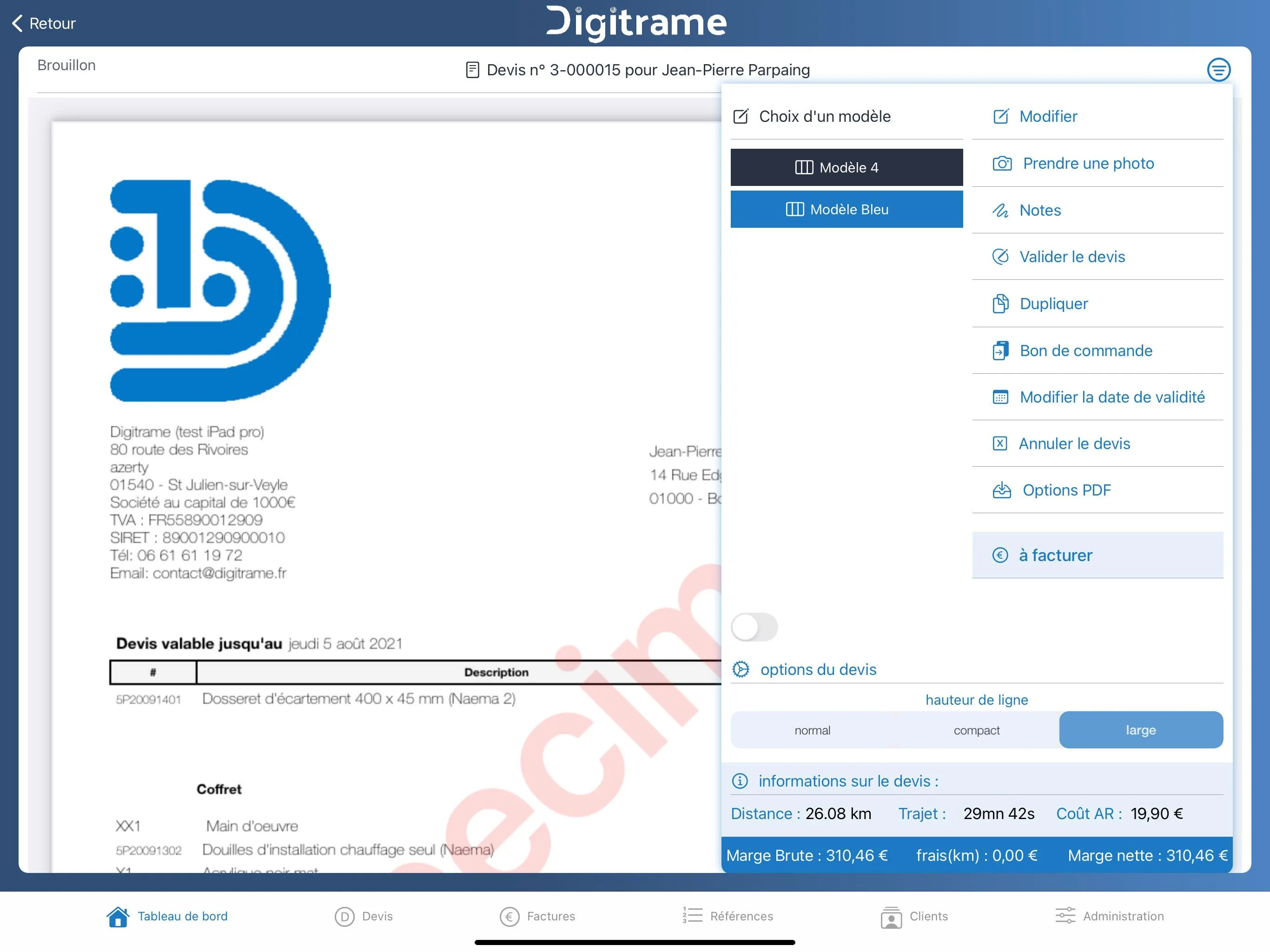 Digitrame — Captures d'écran 7