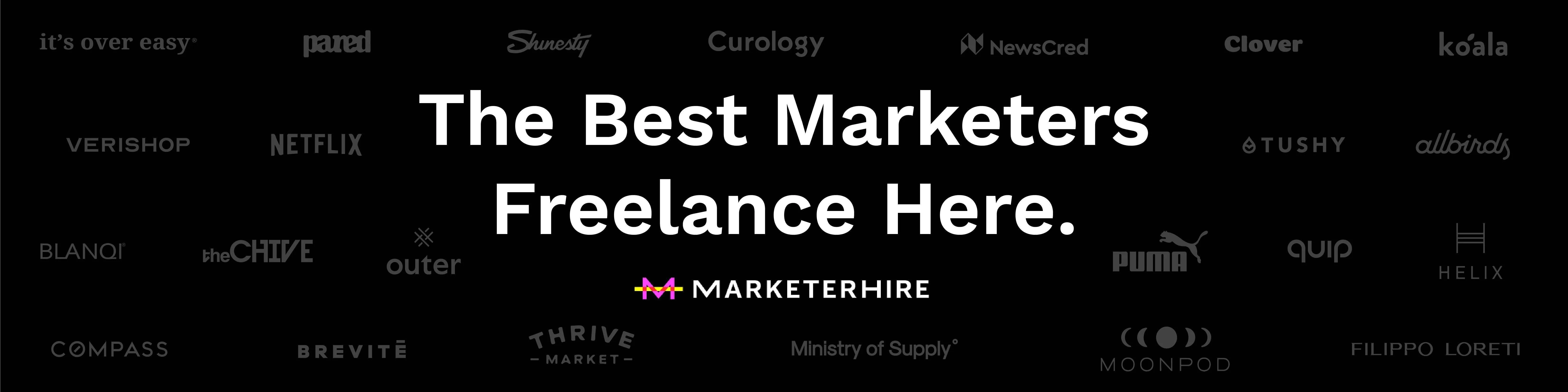 Marketerhire — The right amount of the right marketer