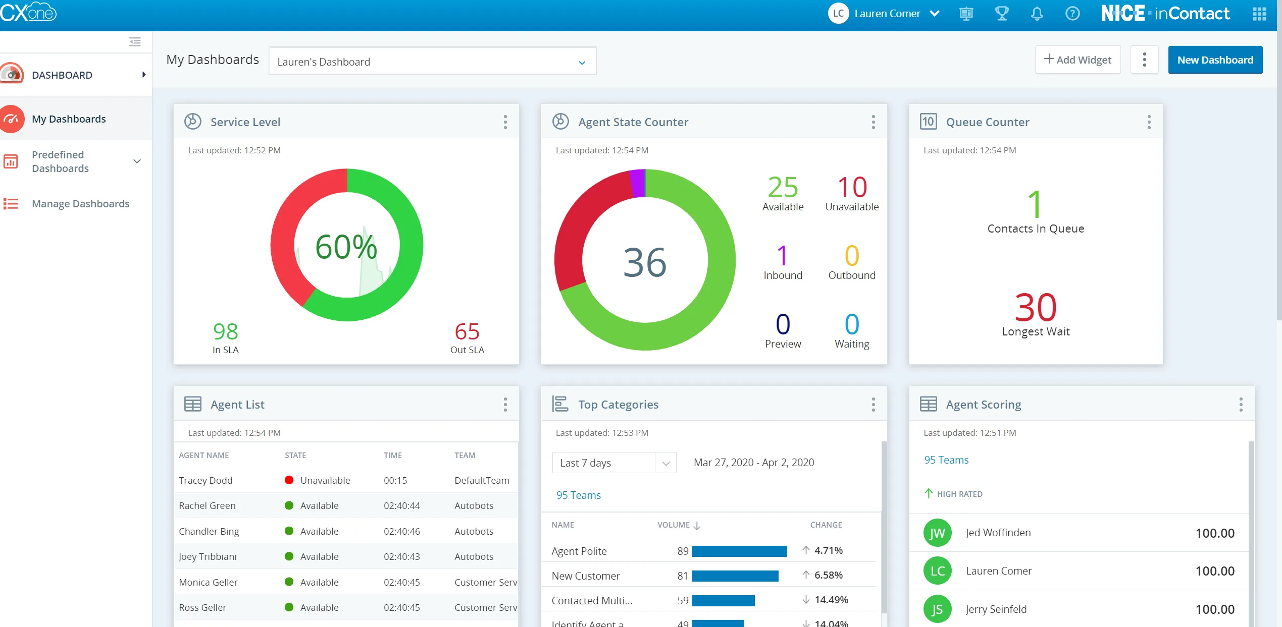Nice CXone — Screenshots 1