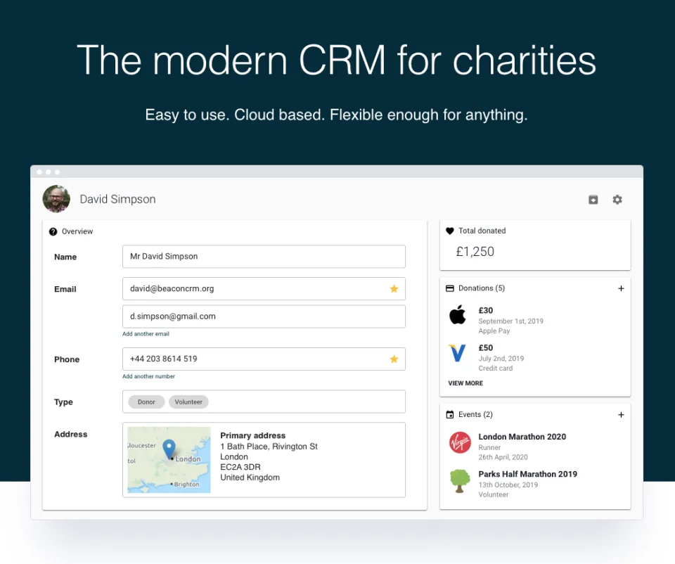 Beacon CRM — Screenshots 1