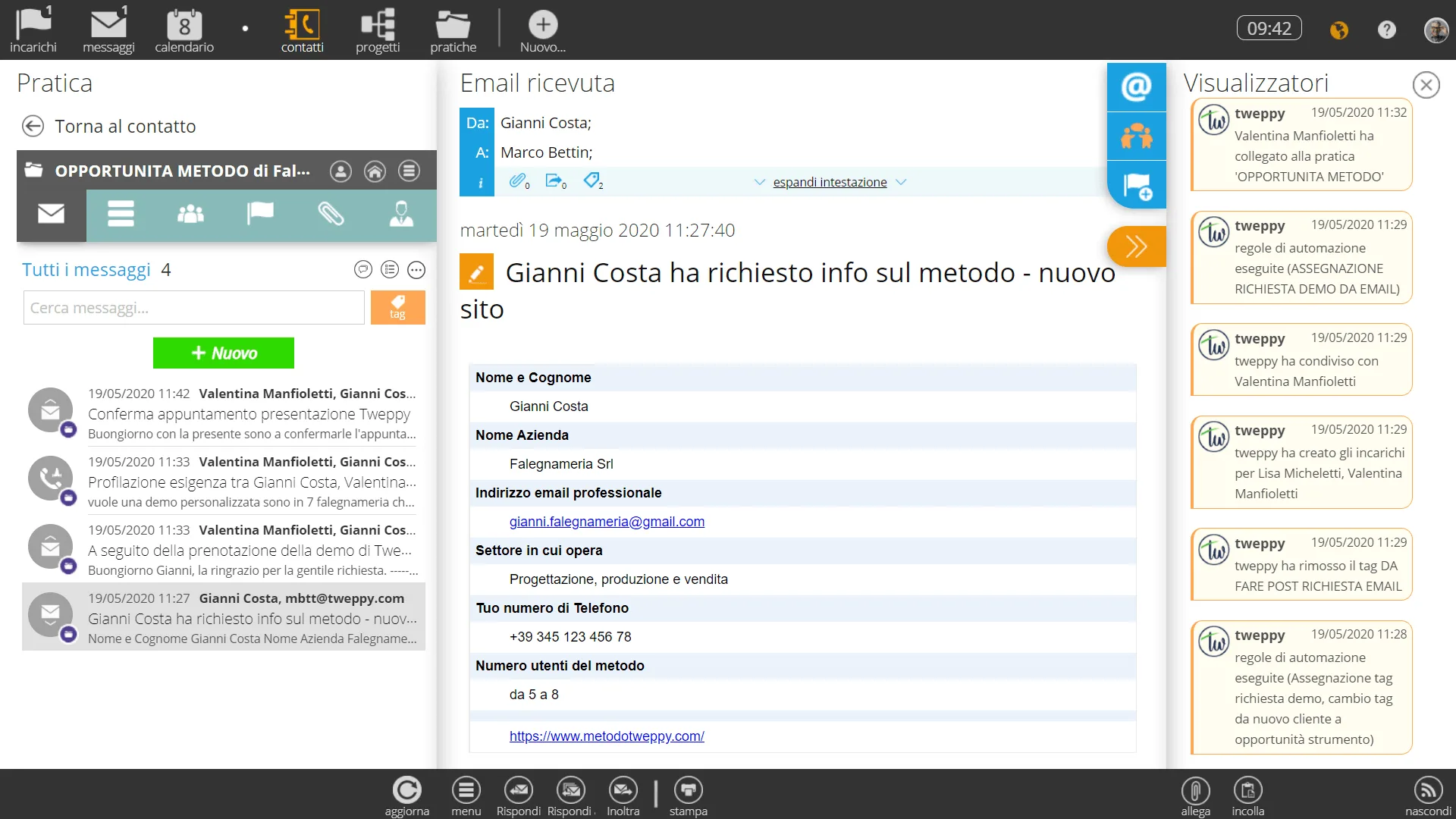 Tweppy Metodo e Strumento — Screenshots 8