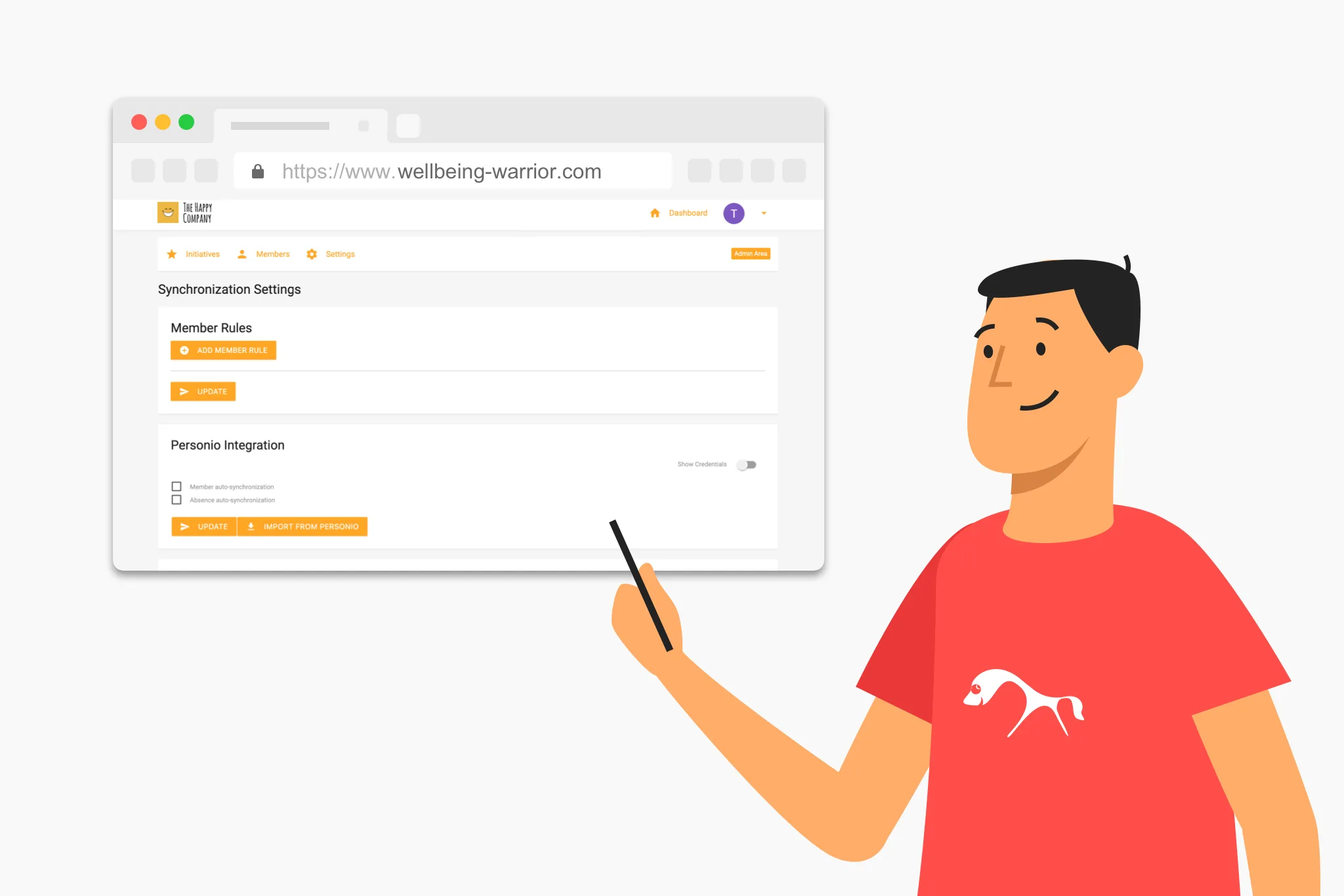 Wellbeing Warrior — Screenshots 1