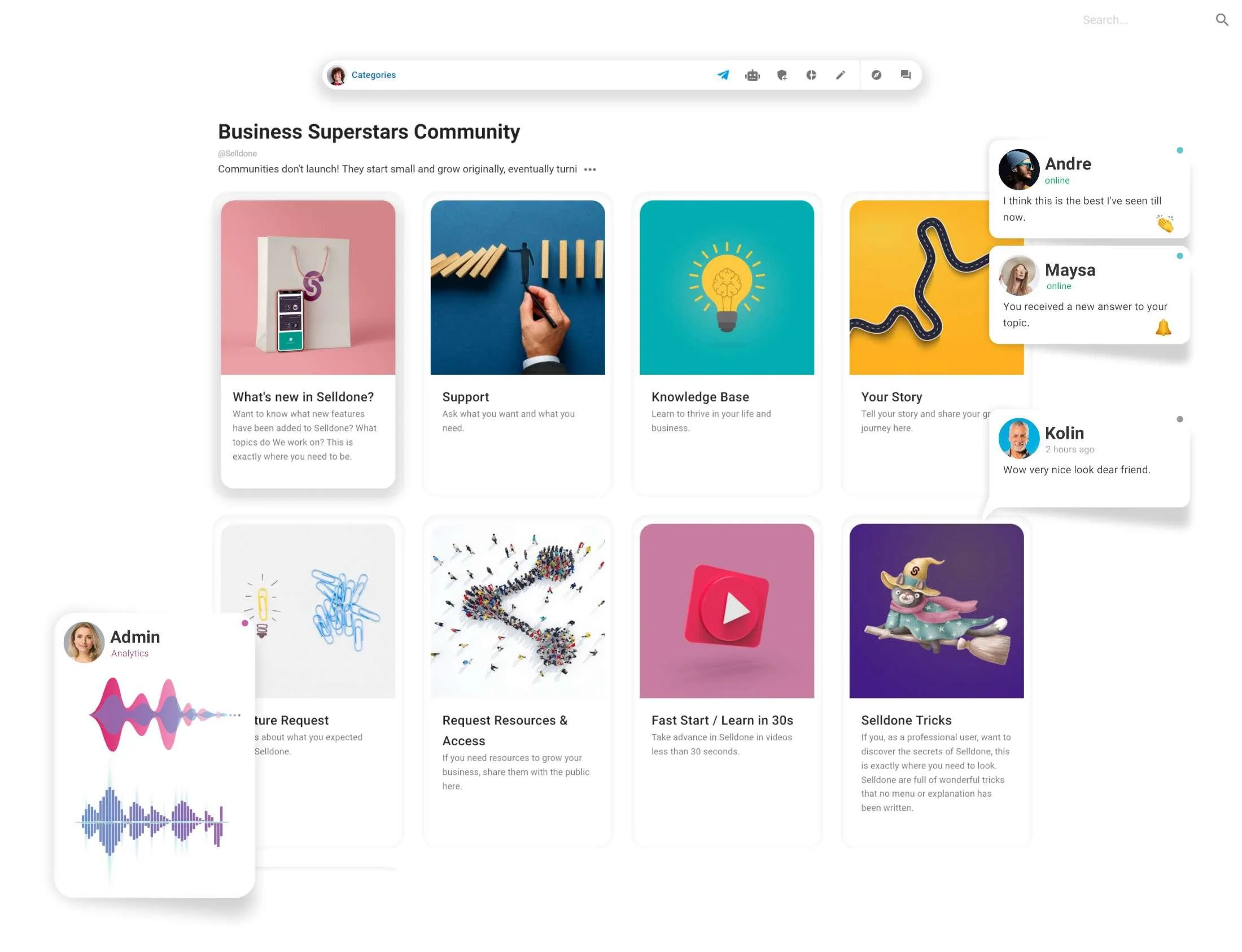 Selldone — Screenshots 1