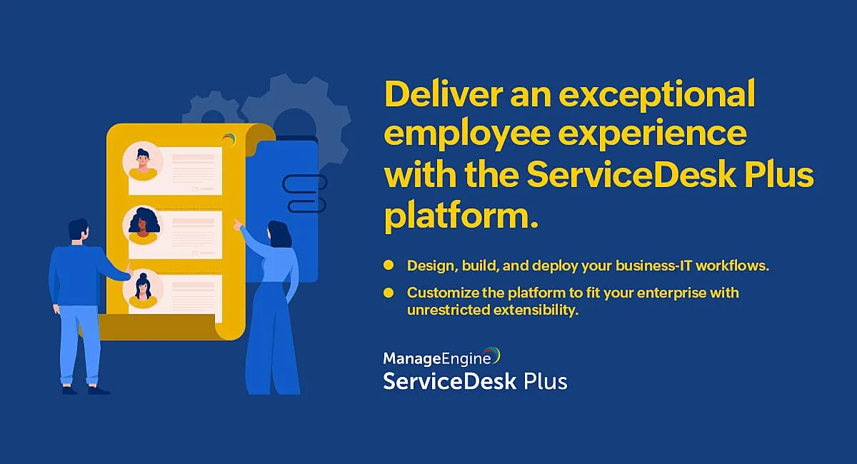 ManageEngine Servicedesk Plus — Comprehensive ITSM software for companies of all sizes