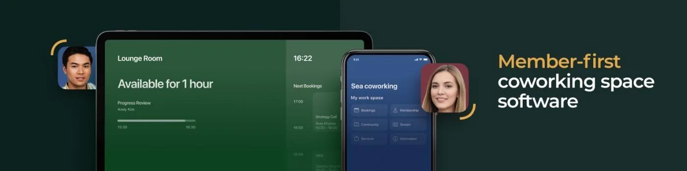 andcards — Easy-to-use coworking space software
