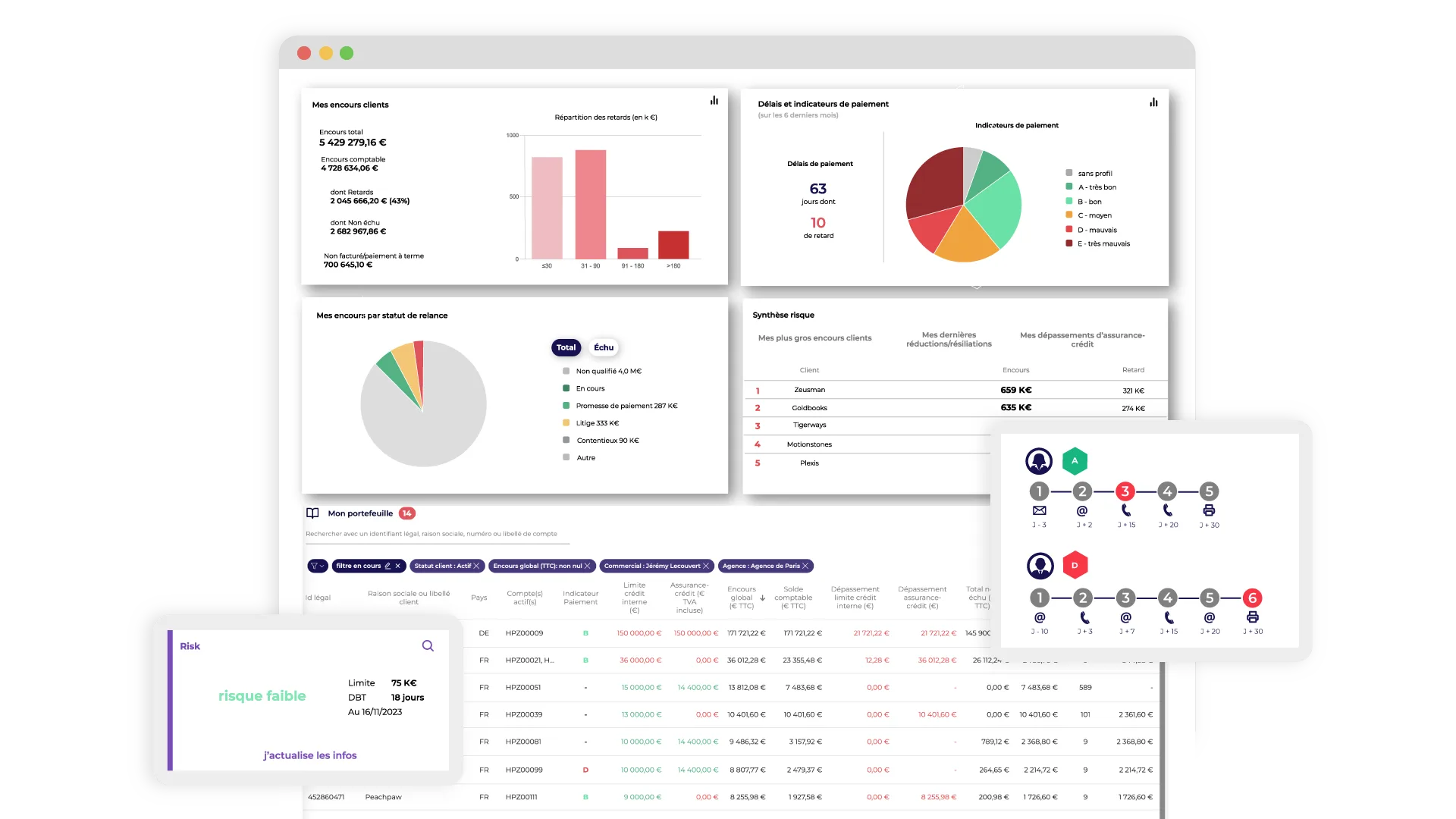 Hoopiz Credit Management — Screenshots 1