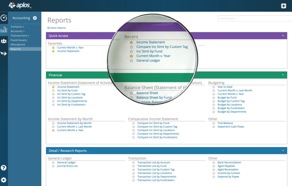 Aplos Accounting — Screenshots 3
