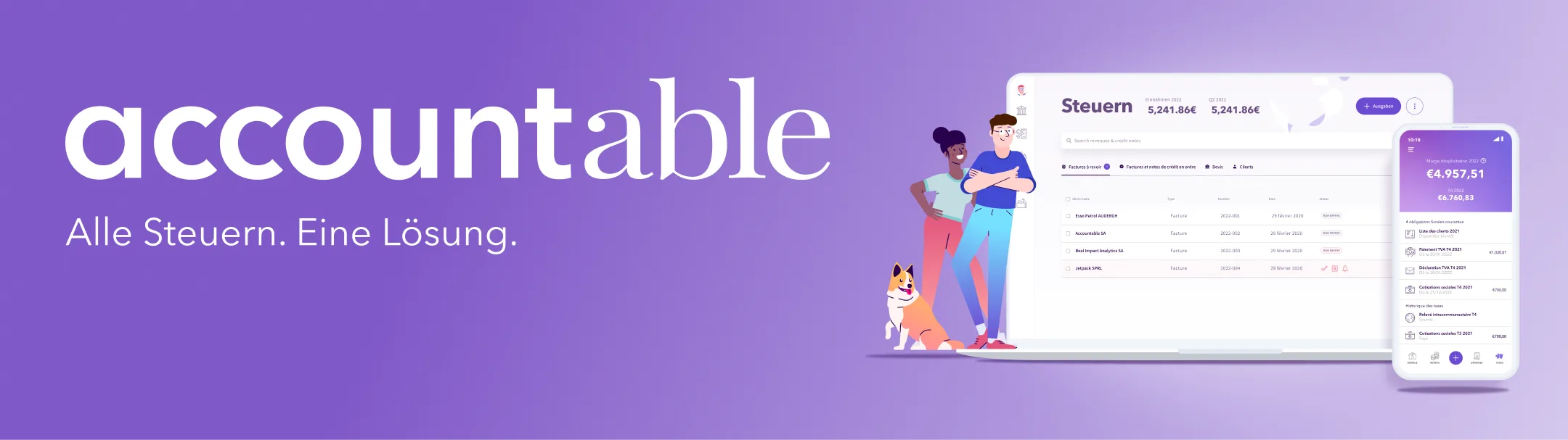Accountable — Tax Management Solution for Self-Employed Professionals
