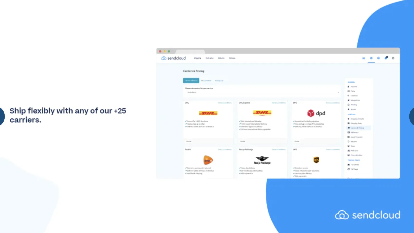 Sendcloud — Captures d'écran 1