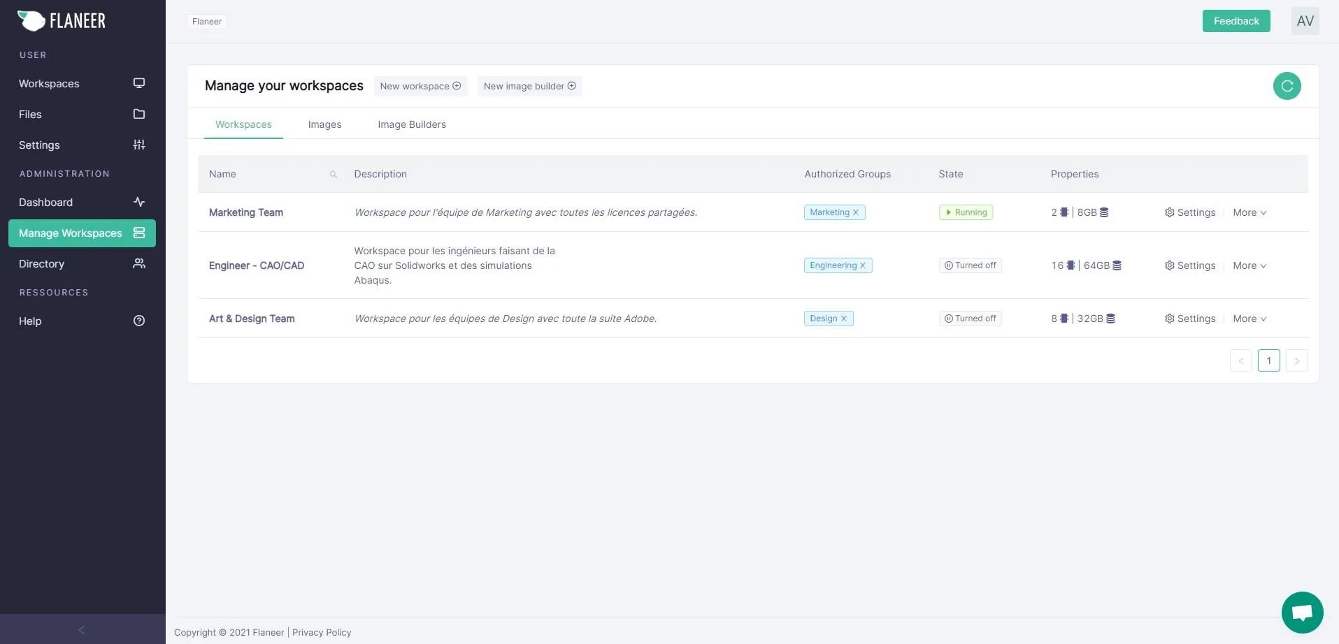 Flaneer — Screenshots 1