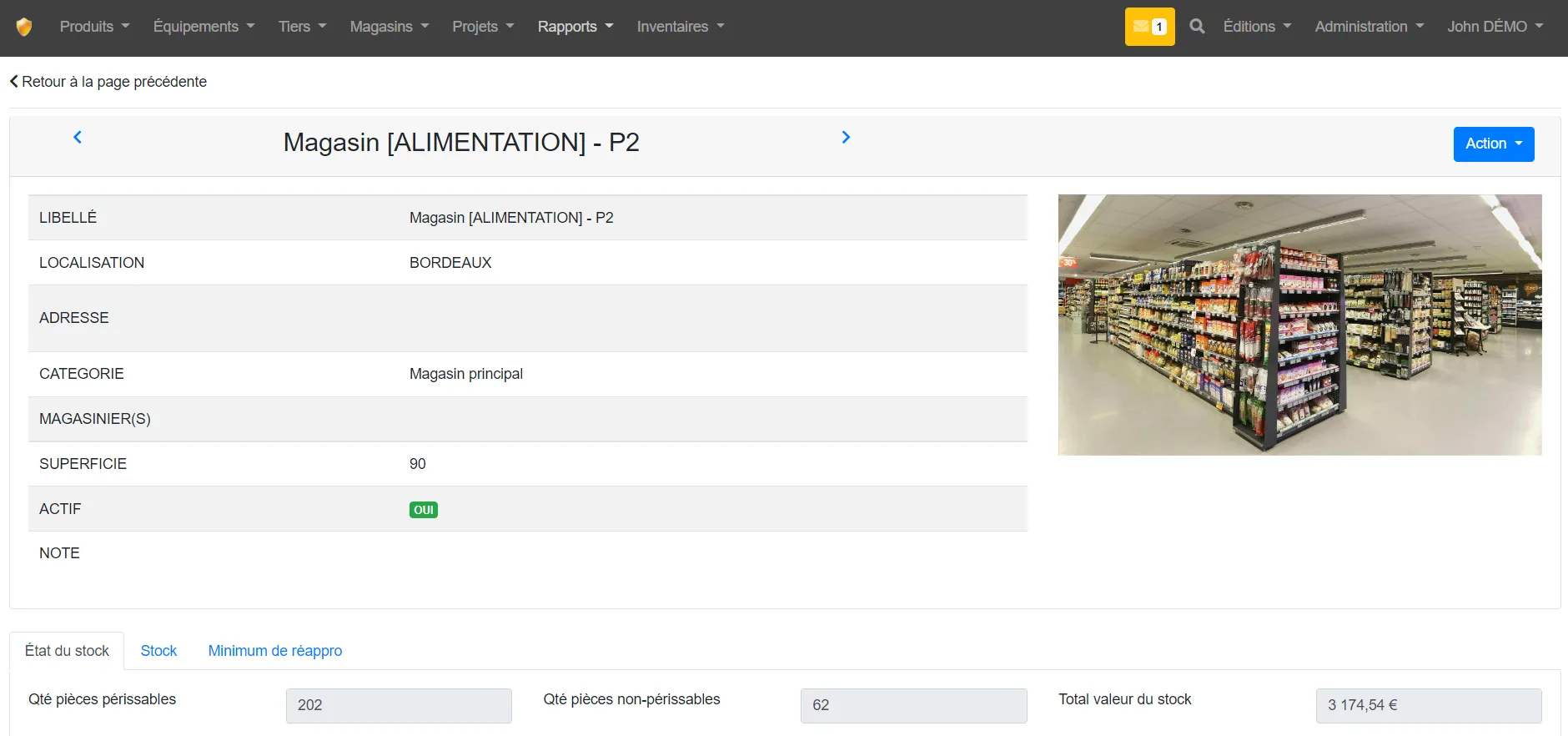 GSE-Web (Gestion de stock) — Screenshots 3