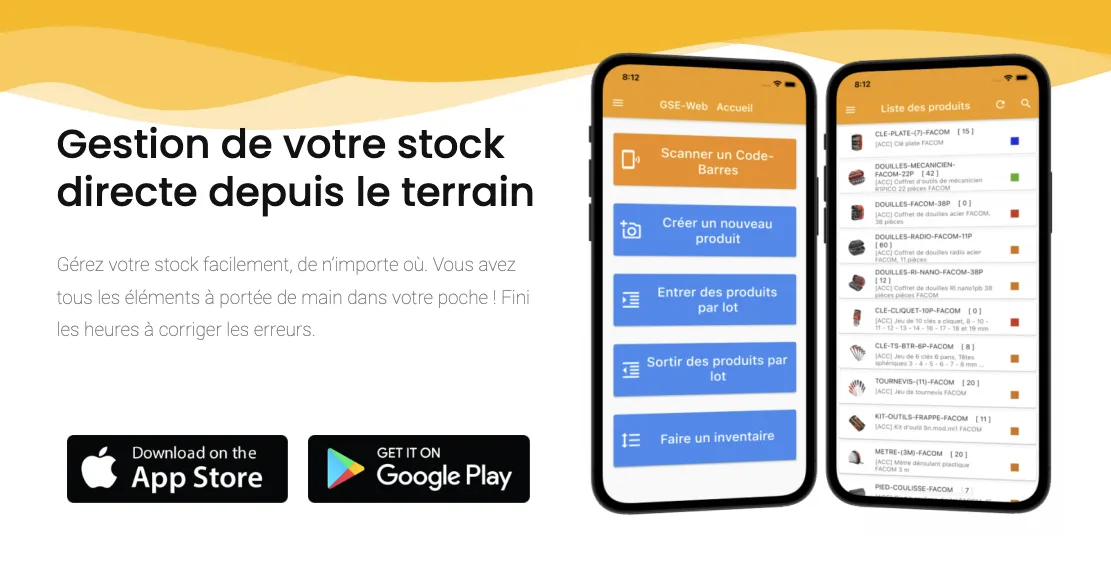 GSE-Web (Gestion de stock) — Screenshots 8