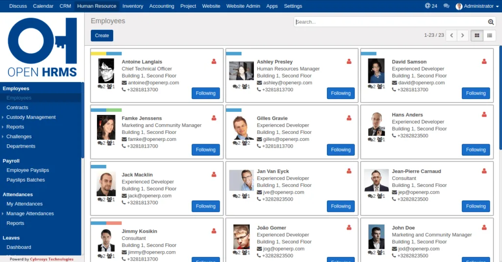 Open HRMS — An open-source HR software for organization and growth