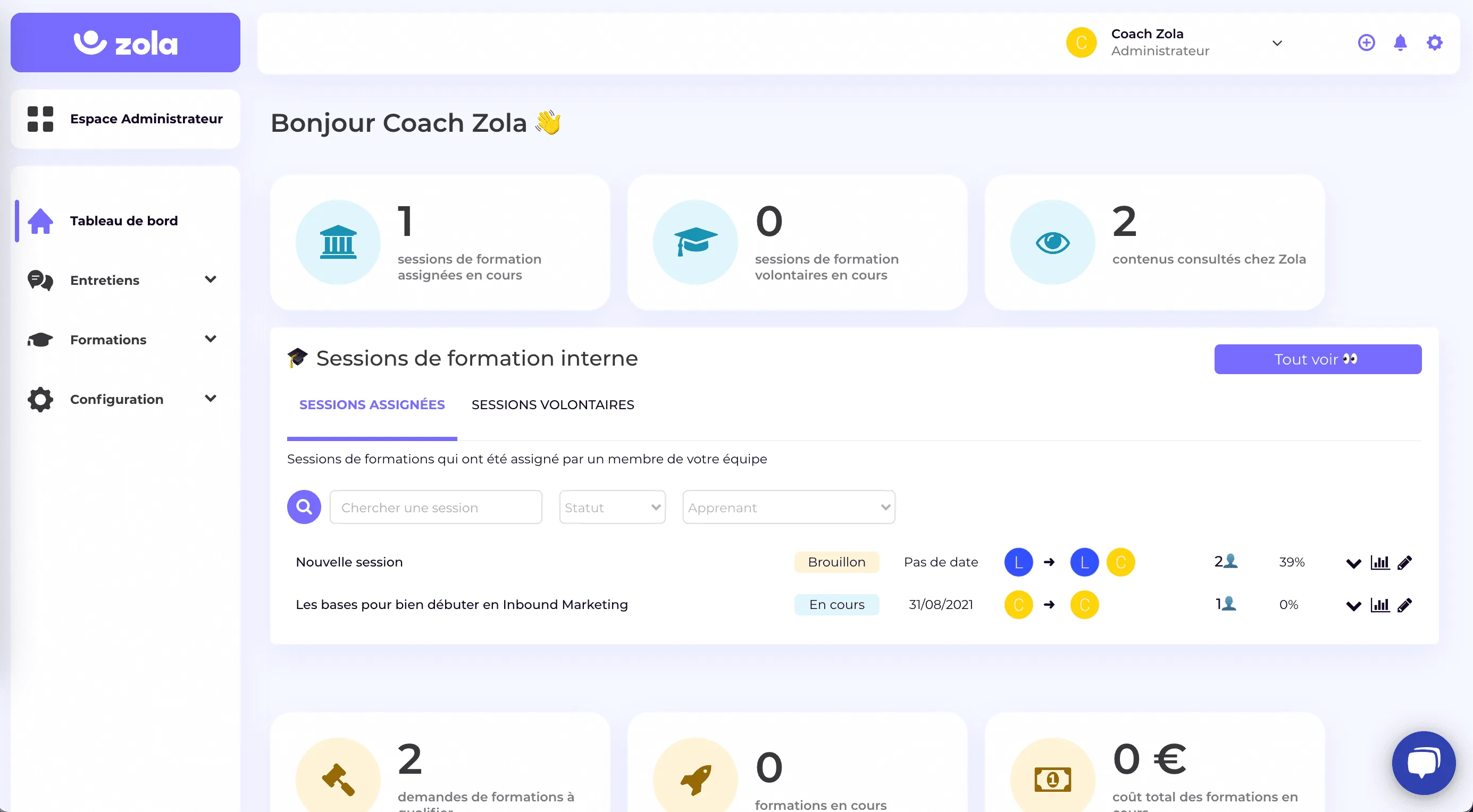 Zola — Screenshots 1