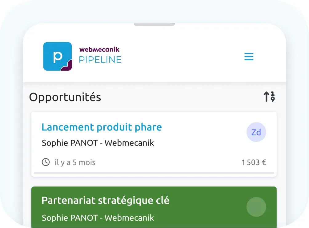 Webmecanik Pipeline - CRM — Screenshots 6